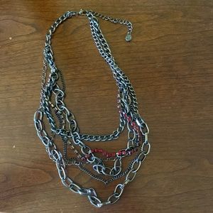 Loft multi layer necklace